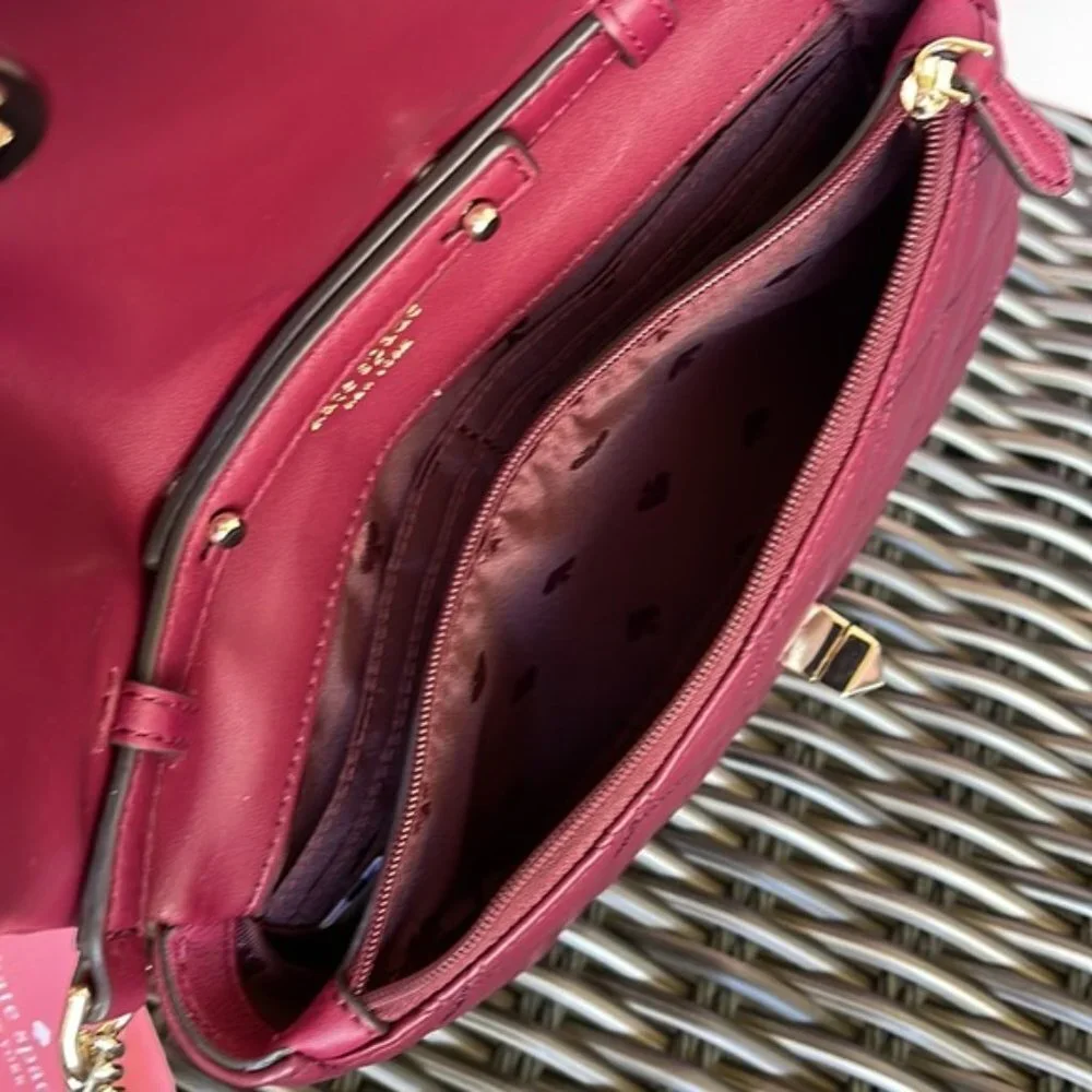 Kate Spade Natalia Crossbody Blackberry Preserve - Picture 8 of 15